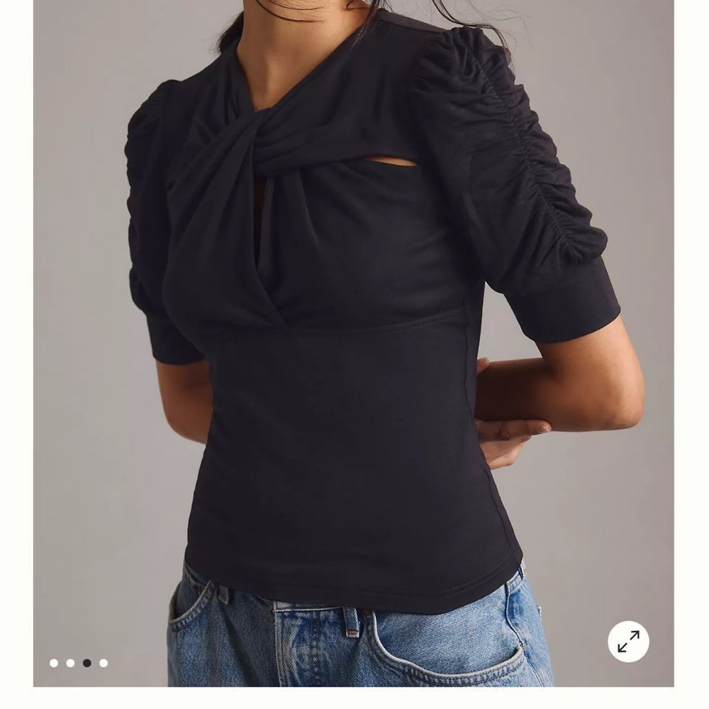 Walter Baker Black Sylvie Top
